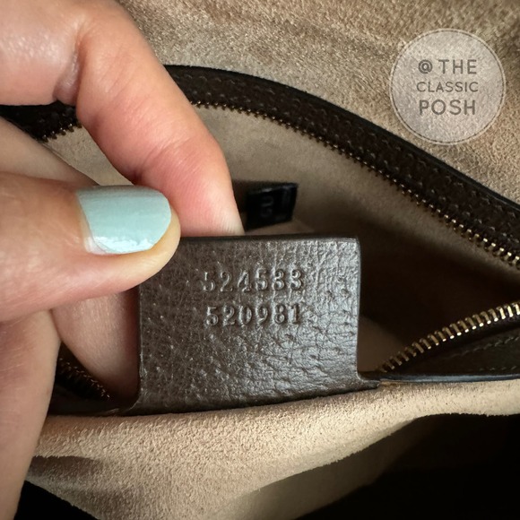 Gucci Dome Ophidia Medium Top Supreme Handle Shoulder Bag - Picture 10 of 13